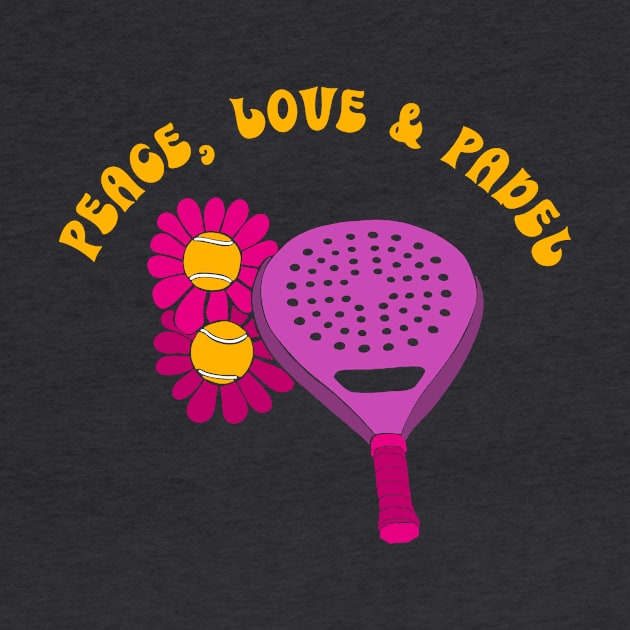 Peace, Love & Padel by Alissa Carin